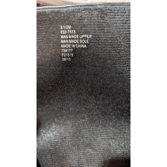 Womens sz 8.5 black knee high boc boots leather upper with  Zipper & buckle US - Picture 4 of 10